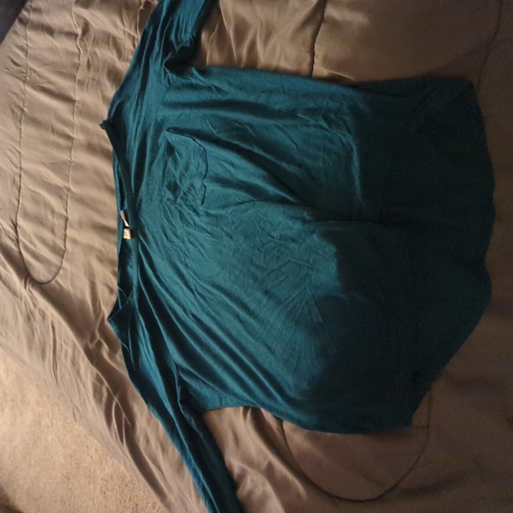 Turquoise long sleeve